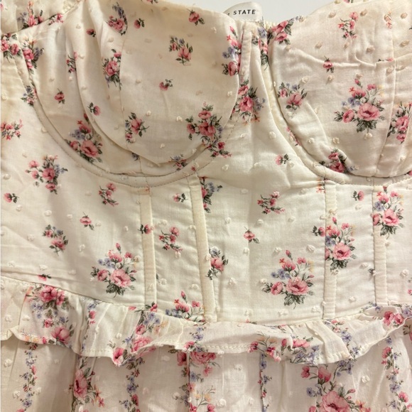 Altar’d State Cream Floral Dress - Picture 8 of 15